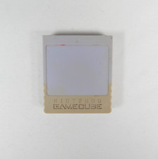 Carte Mémoire Memory Card Nintendo Gamecube GC Officiel DOL-008 59 Blocs Jap 21