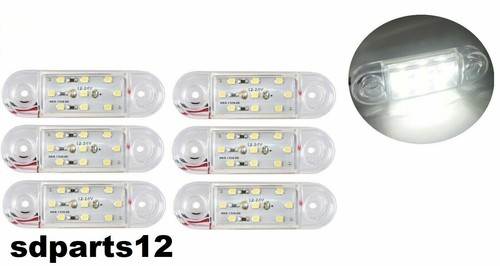 12v feux gabarit led - 6x,