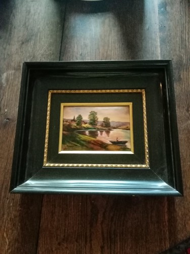 Tableau emaux limoges - tableau,