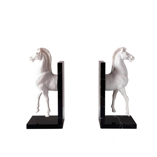 Serre livres tête cheval - serre-livres,