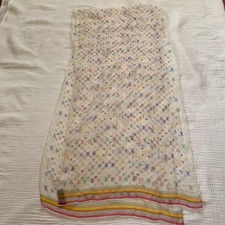 Rare écharpe multicolore