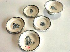 DINETTE ST AMAND / HAMAGE ASSIETTE - COMPOTIER DECOR HUMORISTIQUE