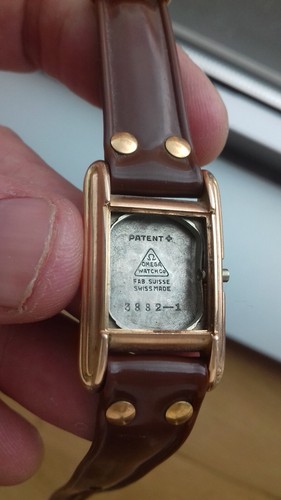 Omega 3882 tank plaque or - omega,