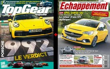 Magazines Echappement n° 620  + TopGear n° 24
