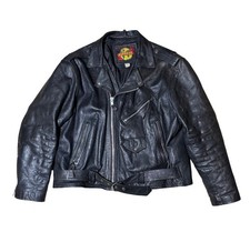 Blouson cuir vintage - , mercury