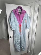 Combinaison De Ski Vintage SOS Sportswear De Suède, Taille M