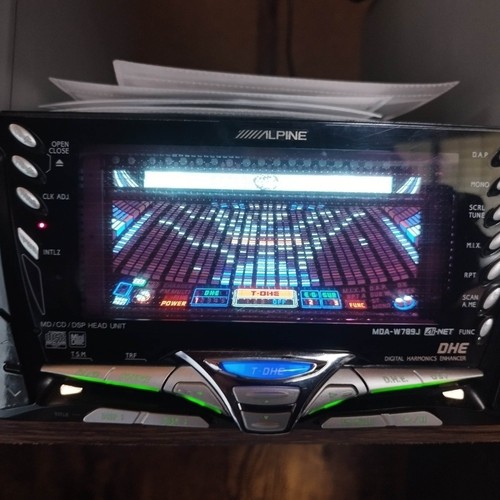 Alpine mda w789j 2din md - mda-w789j, cd