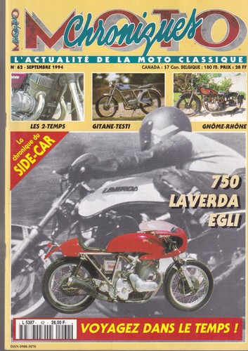 Chroniques moto laverda - n°62,
