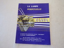 Publicité Papier  LA LAMPE PERPETUELLE  ELAUL