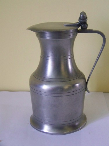 Etain cruche pichet - etain., avec