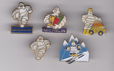 Lot de 5 pin's MICHELIN Pneumatiques