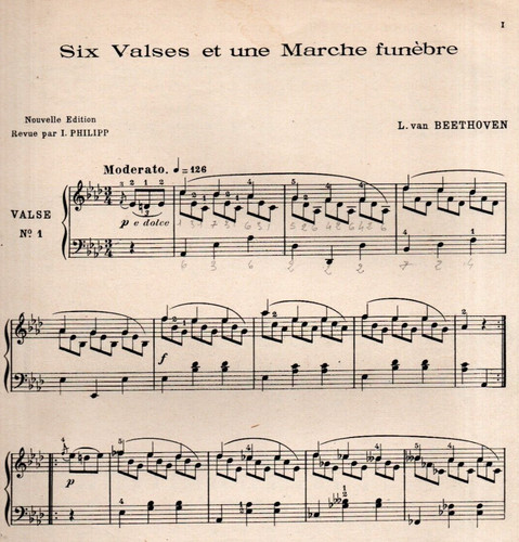 Partitions piano beethoven - piano,