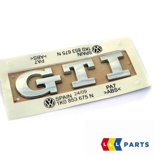 Neuf badge arrière - arrière, vw