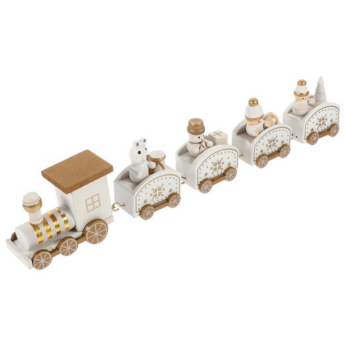 Train noël miniature jouet - noël,