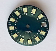 Dial cadran FE 4601 montre plongée Dodane VINTAGE SKIN diver Zifferblatt 26 mm