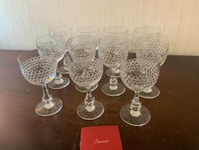 24 verres à vin blanc modèle Lucullus cristal Baccarat (prix à la pièce)
