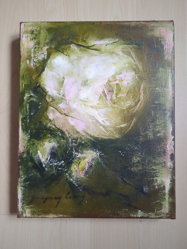 Tableau fleur nature morte - tableau,