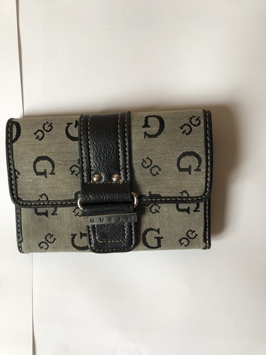 Portefeuille cuir toile - cuir, et