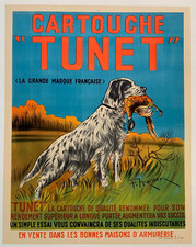 Cartouche Tunet Poster Hunting