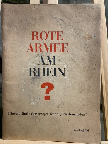 Armée rouge sur rhin - rouge,