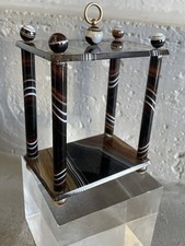 Porte Montre Agate XIX clock