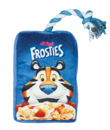 Peluche per cani con corda