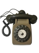 Téléphone à cadran rotatif vintage – modèle S63 – P.T.T. France