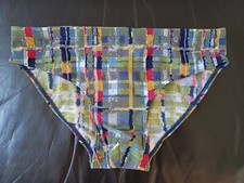 MAILLOT DE BAIN SLIP HOMME TAILLE 3 COULEUR MULTICOULEUR