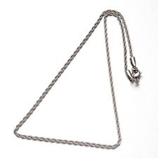 COLLIER CHAINE ARGENTE 40cm