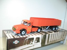 WILLEME LC610 benne chantier, camion semi remorque d'exeption 1:43 altaya