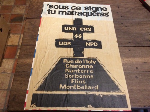 Affiche mai sous ce - 68, signe