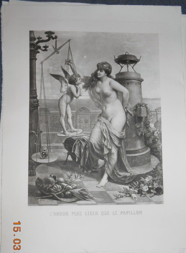 Gravure grande litho jeune - gravure,