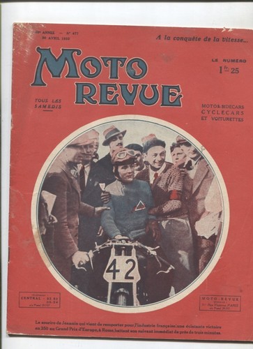 Moto revue 477 30 - n°477,