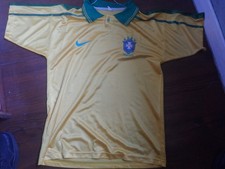maillot football vintage Brésil 4 étoiles