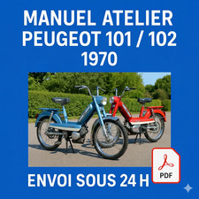 Manuel Atelier Peugeot 101-102
