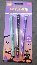 Legami Milano Pack De 3 Stylos Gel Effaçables The Boo Crew Édition Limitée 2025
