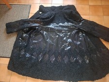 manteaux mi long en cuir