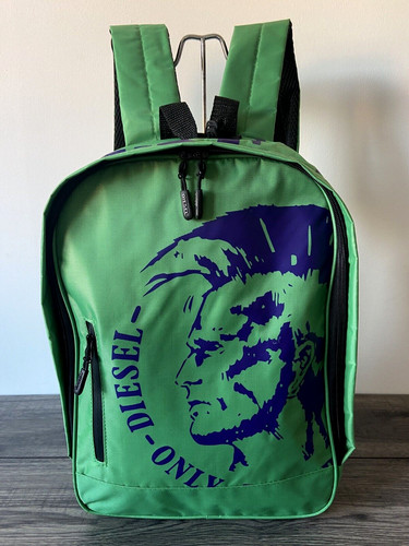 Sac dos enfant diesel vert - sac,