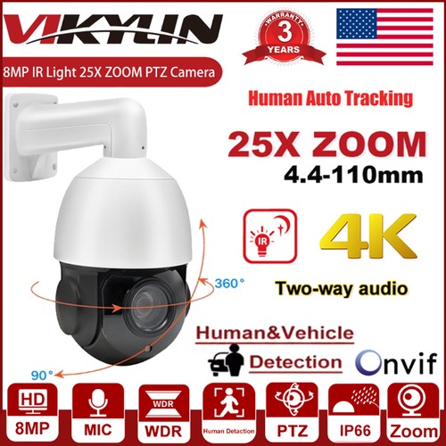Vikylin 8mp ptz poe - ir,