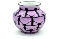 Vase art déco faïencerie d'ONNAING 850 France collection vintage barbotine