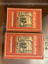 DEUX LIVRES GEOGRAPHIE - 1948