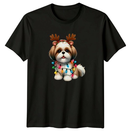 Shirt shih tzu christmas - t-shirt,