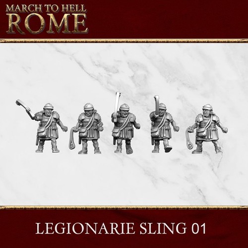 Legionnaire frondeur romain - ,