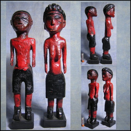 Couple colon baoule art - colon,