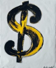 Peinture à l'huile pop art de