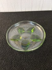 Assiette fleur de lotus en cristal Lalique