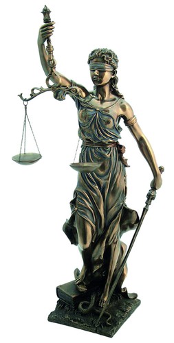 Dame justice statue 72cm large - statue,