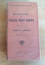 Manuel de péparation militaire supérieur "Artillerie" 1940
