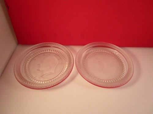 Vintage pair imperial clear - pair,
