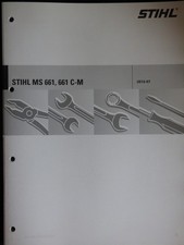 MANUEL ATELIER DE RÉPARATION TRONÇONNEUSE  STIHL MS661